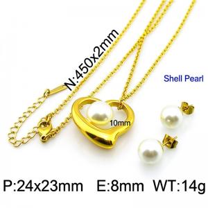 SS Jewelry Set - KS37315-Z