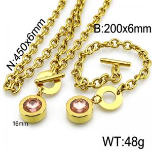SS Jewelry Set - KS37941-Z