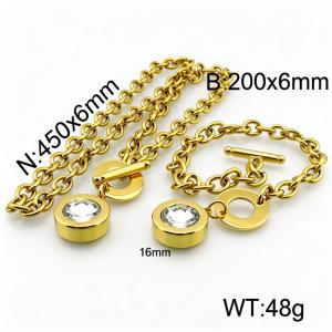 SS Jewelry Set - KS37943-Z