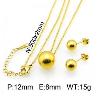 SS Jewelry Set - KS38303-Z