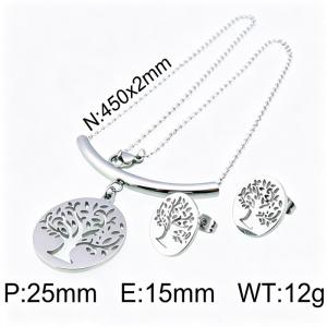 SS Jewelry Set - KS38693-Z