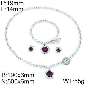 SS Jewelry Set - KS41250-Z
