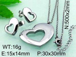 SS Jewelry Set - KS41862-K