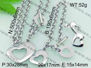 SS Jewelry Set(Most Women) - KS45011-Z