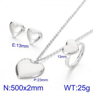 SS Jewelry Set(Most Women) - KS45015-Z