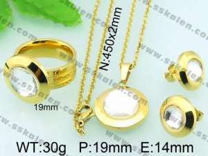SS Jewelry Set(Most Women) - KS45027-Z