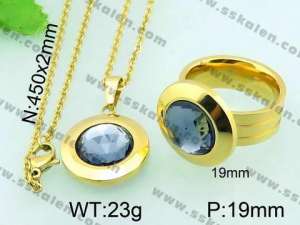 SS Jewelry Set(Most Women) - KS45030-Z