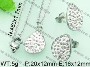 SS Jewelry Set(Most Women) - KS45043-Z
