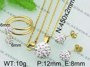 SS Jewelry Set(Most Women) - KS45061-Z
