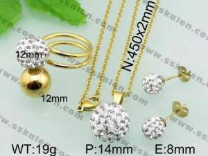 SS Jewelry Set(Most Women) - KS45067-Z