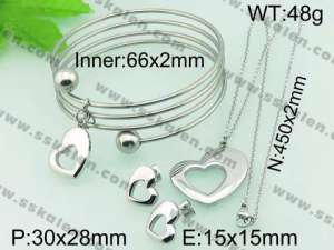 SS Jewelry Set(Most Women) - KS45548-Z