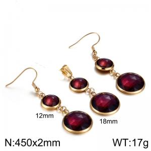 SS Jewelry Set(Most Women) - KS47288-Z