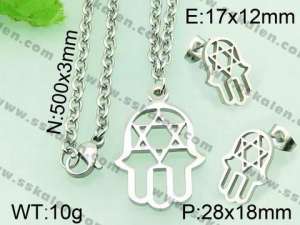 SS Jewelry Set(Most Women) - KS47875-Z