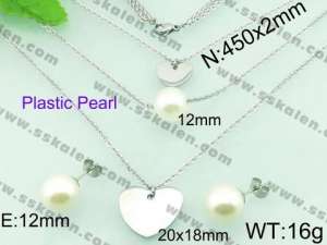 SS Jewelry Set(Most Women) - KS49186-Z