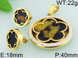 SS Jewelry Set(Most Women) - KS52039-K