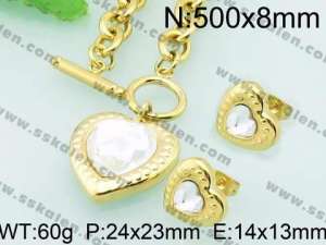 SS Jewelry Set(Most Women) - KS52503-Z