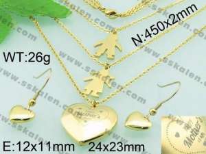 SS Jewelry Set(Most Women) - KS53805-Z