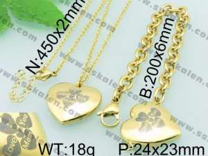 SS Jewelry Set(Most Women) - KS53810-Z