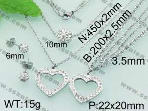SS Jewelry Set(Most Women) - KS54158-Z