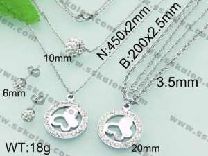SS Jewelry Set(Most Women) - KS54170-Z