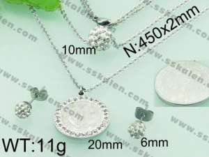 SS Jewelry Set(Most Women) - KS54185-Z
