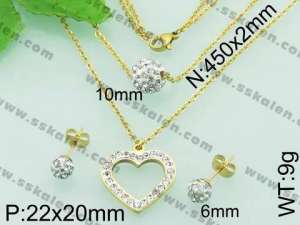 SS Jewelry Set(Most Women) - KS54221-Z