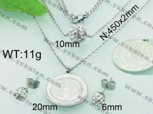 SS Jewelry Set(Most Women) - KS54224-Z
