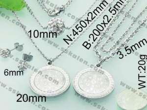 SS Jewelry Set(Most Women) - KS54226-Z