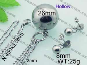 SS Jewelry Set(Most Women) - KS55533-Z