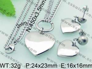 SS Jewelry Set(Most Women) - KS55538-Z