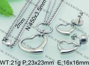 SS Jewelry Set(Most Women) - KS55540-Z