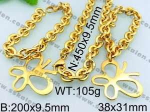 SS Jewelry Set(Most Women) - KS56801-Z