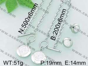 SS Jewelry Set(Most Women) - KS57328-Z