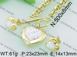 SS Jewelry Set(Most Women) - KS57337-Z