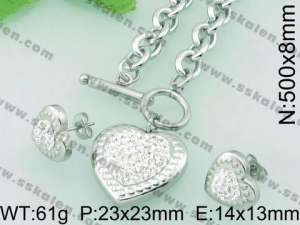 SS Jewelry Set(Most Women) - KS57338-Z