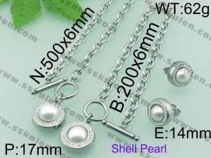 SS Jewelry Set(Most Women) - KS57372-Z