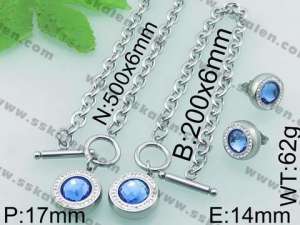 SS Jewelry Set(Most Women) - KS57384-Z