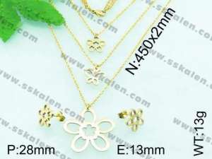 SS Jewelry Set(Most Women) - KS57760-Z