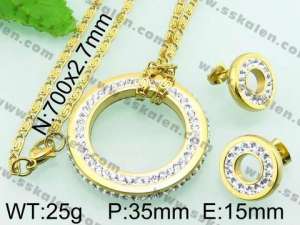 SS Jewelry Set(Most Women) - KS57993-Z