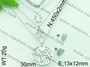 SS Jewelry Set(Most Women) - KS57994-Z
