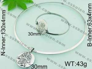 SS Jewelry Set(Most Women) - KS58408-Z