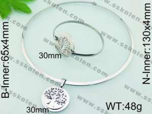 SS Jewelry Set(Most Women) - KS58416-Z