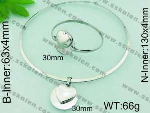 SS Jewelry Set(Most Women) - KS58417-Z