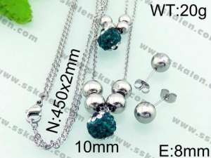 SS Jewelry Set(Most Women) - KS58702-Z