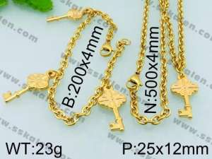 SS Jewelry Set(Most Women) - KS59323-Z