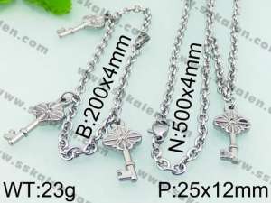 SS Jewelry Set(Most Women) - KS59328-Z