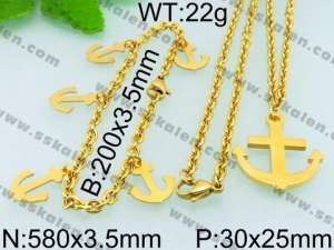 SS Jewelry Set(Most Women) - KS59336-Z
