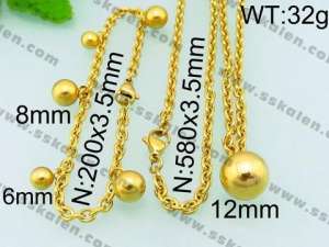 SS Jewelry Set(Most Women) - KS59338-Z