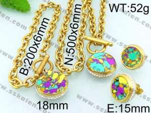 SS Jewelry Set(Most Women) - KS59909-Z