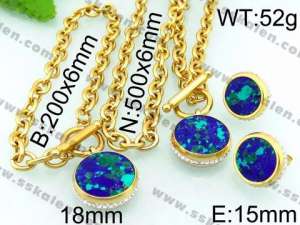 SS Jewelry Set(Most Women) - KS59910-Z